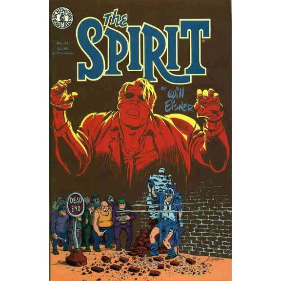 Spirit, The (8th Series) #21 VF ; Kitchen Sink Comic Book