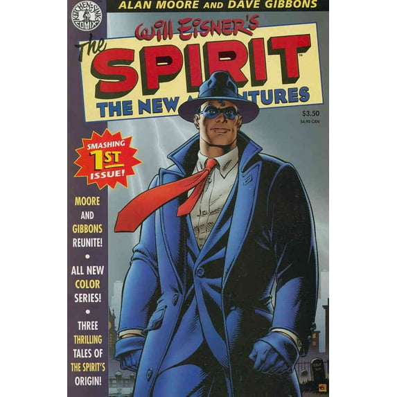Spirit, The: The New Adventures #1 VF ; Kitchen Sink Comic Book