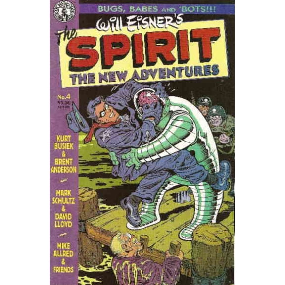 Spirit, The: The New Adventures #4 VF ; Kitchen Sink Comic Book