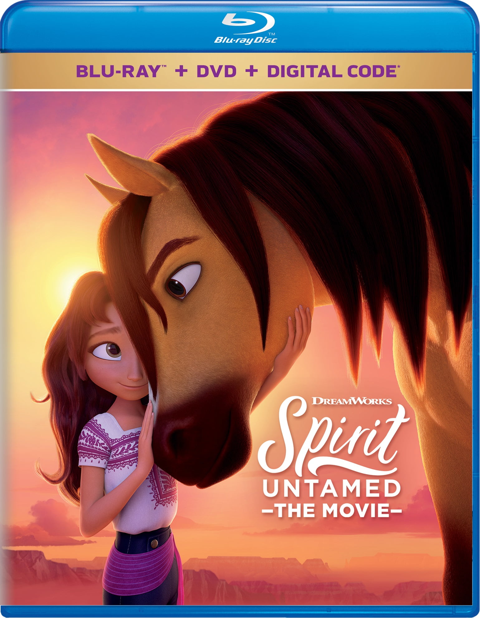 Spirit Untamed (Blu-Ray + DVD + Digital Copy)