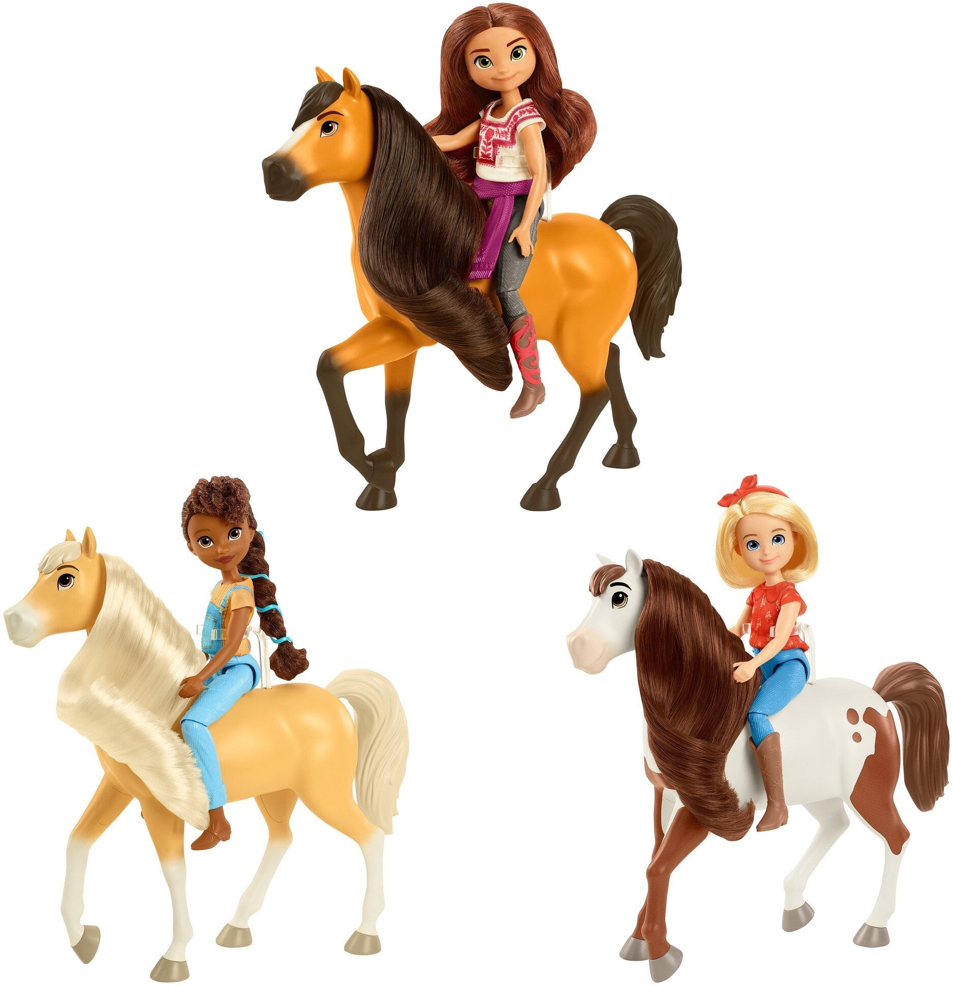 Spirit Untamed Doll (Approx. 7-in) & Horse (Approx. 8-in), 3 & Up