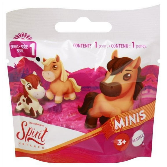 Spirit Untamed Surprise Mini Horse Figure (2-in/5.08-cm), Blind Bag, Range of Colors