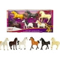 thumbnail image 1 of Spirit Untamed Spirit's Herd 6-Piece Multipack, Spirit Horse & 5 Herd Horses (8-In), 1 of 7