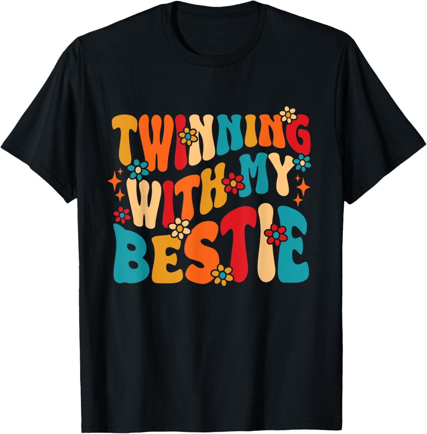 Spirit Week Twinning With My Bestie Matching Twins T-Shirtmen and women ...