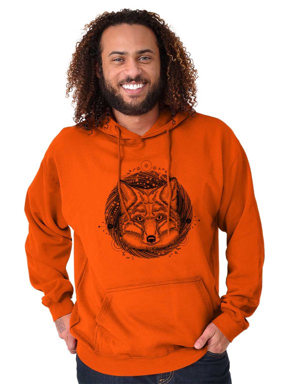 Spirit Wolf Pack Swirl Symbol Animal Hoodie Sweatshirt Women Men Brisco Brands L