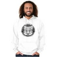 thumbnail image 1 of Spirit Wolf Pack Swirl Symbol Animal Hoodie Sweatshirt Women Men Brisco Brands X, 1 of 6