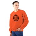 thumbnail image 1 of Spirit Wolf Pack Swirl Symbol Animal Unisex Plus Fleece Graphic Sweatshirt Brisco Brands 2X, 1 of 5