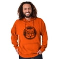 thumbnail image 1 of Spirit Wolf Pack Swirl Symbol Animal Unisex Plus Fleece Graphic Hoodie Brisco Brands 4X, 1 of 5