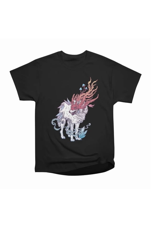 Spirit Wolf T-Shirt Tee Gift For Him Merch For Her Apparel For Friend