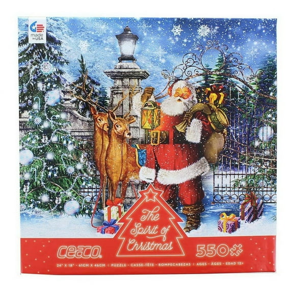 Spirit of Christmas 550 Piece Christmas Jigsaw Puzzle