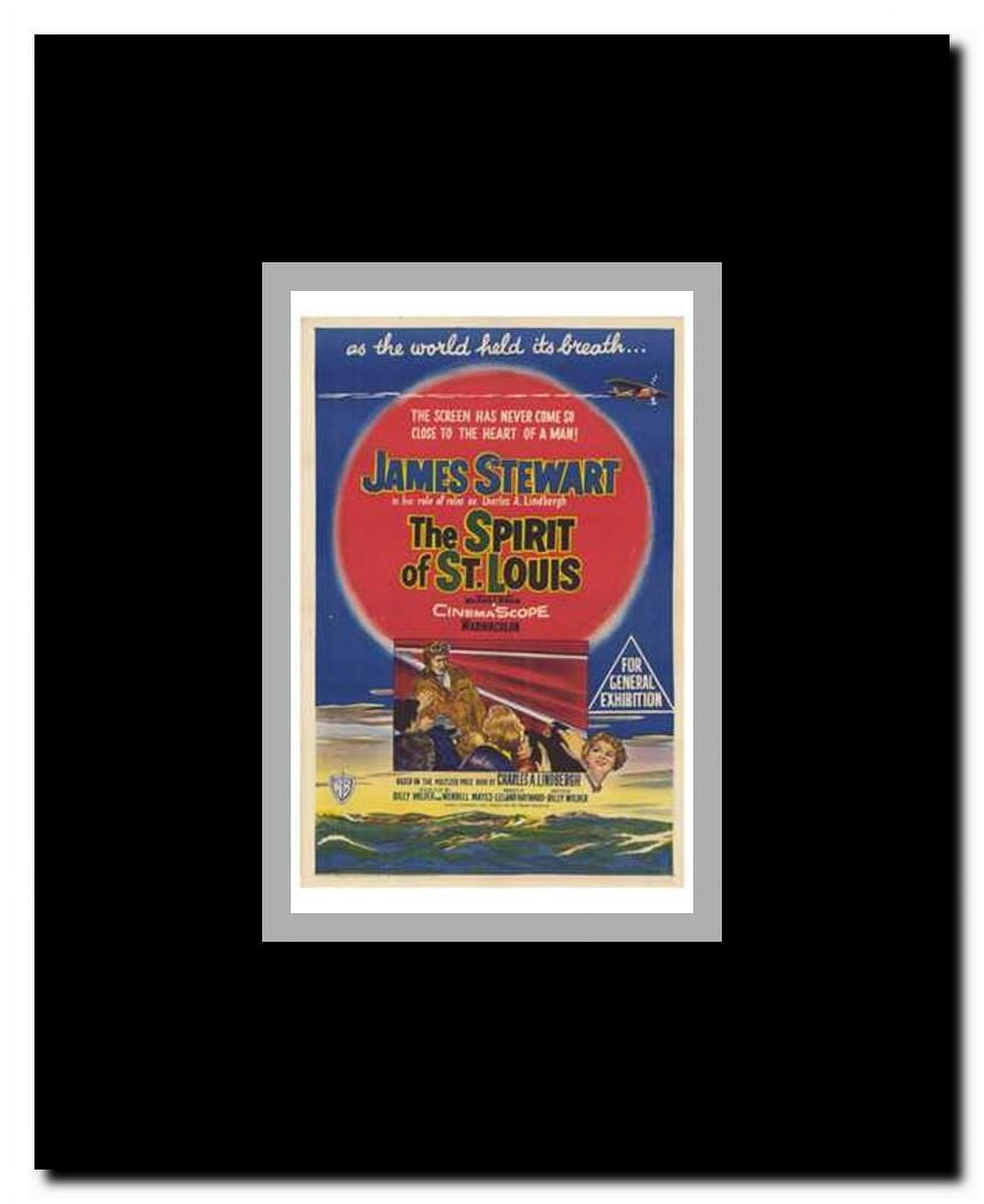 Spirit of St Louis Framed Movie Poster