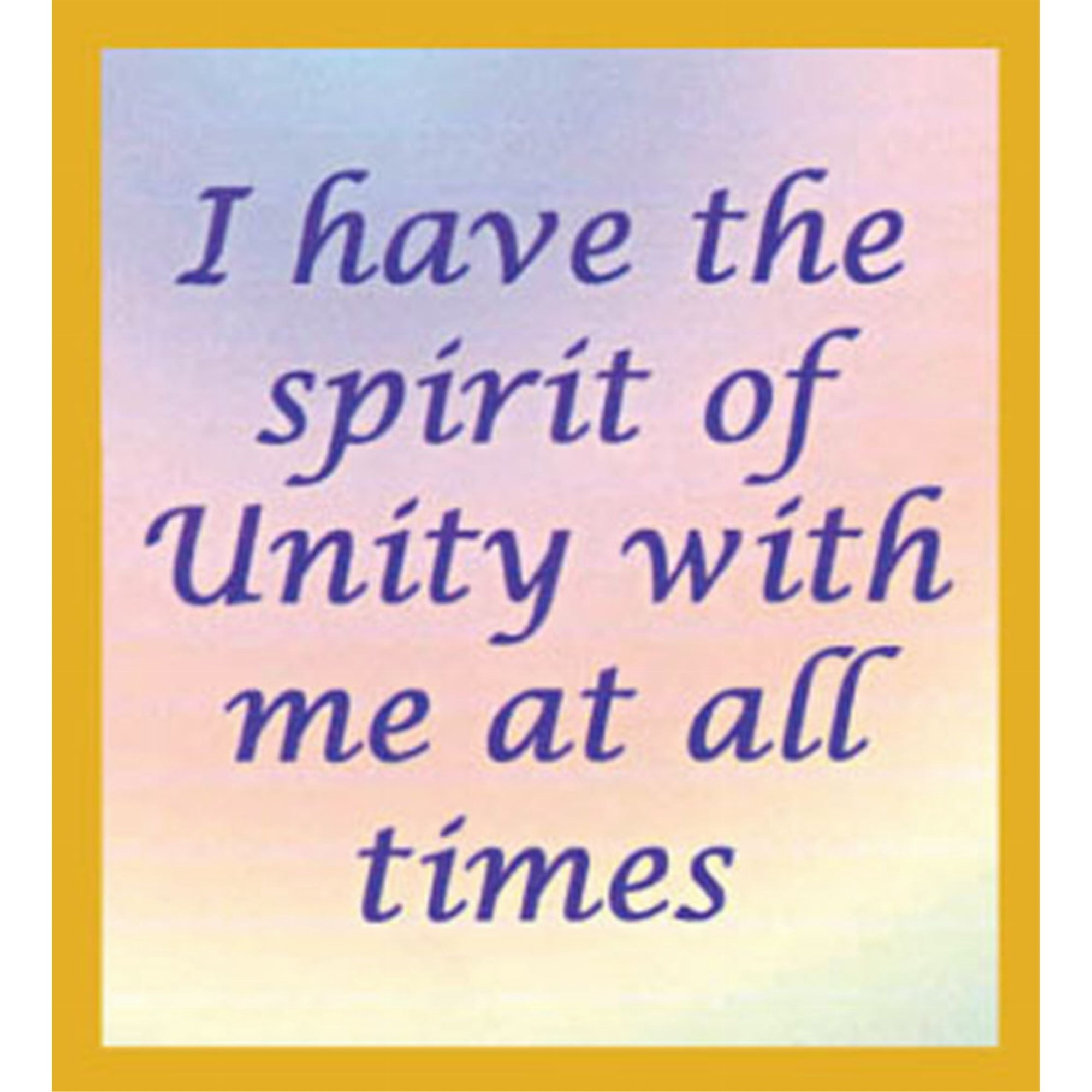 Bookmark: About Unity Spirit of Unity - Magnetic Bookmark - Walmart.com
