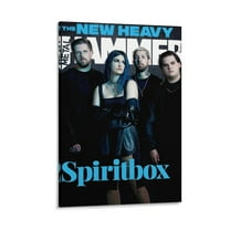 Spiritbox Art Metallic Rock And Roll Poster Posters Wall Art Painting Canvas Gift Living Room Prints Bedroom Decor Poster Artworks 12x18inch(30x45cm)