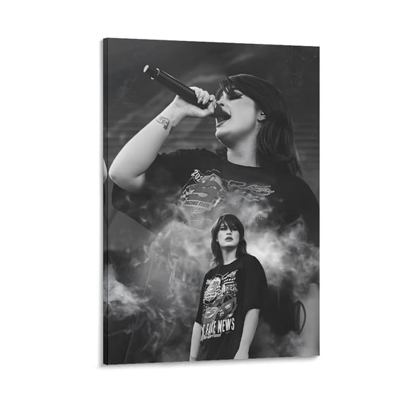 Spiritbox Art Metallic Rock And Roll Posters Canvas Art Poster and Wall Art Picture Print Modern Family bedroom Decor Posters 12x18inch(30x45cm)