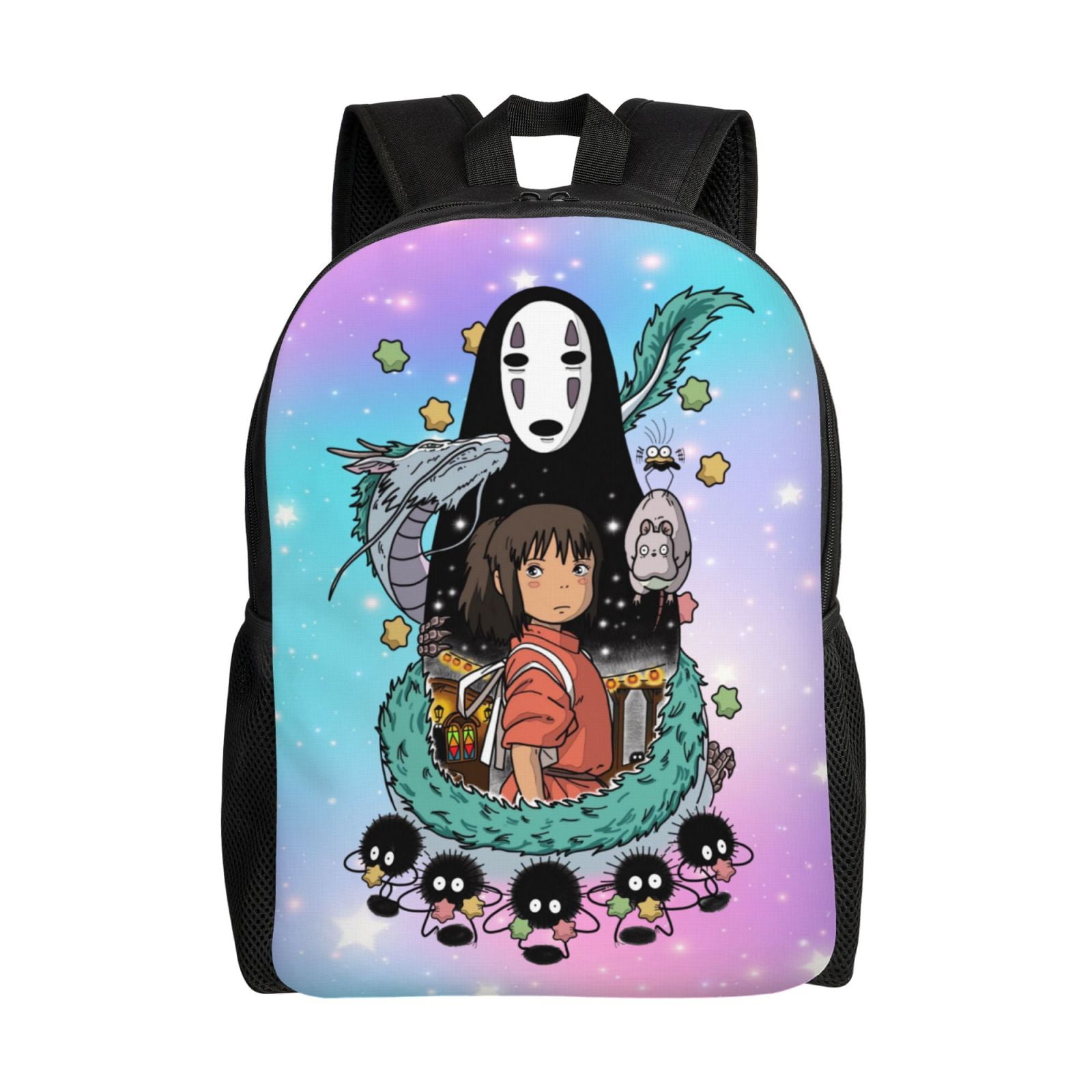 Spirited Away Backpack Cute Anime Large Capacity Multifunction