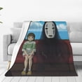thumbnail image 1 of Spirited Away Fleece Blanket Super Soft Cozy Warm Flannel Fleece Throw Blanket For Couch Bed Sofa Throw 40"X30", 1 of 7