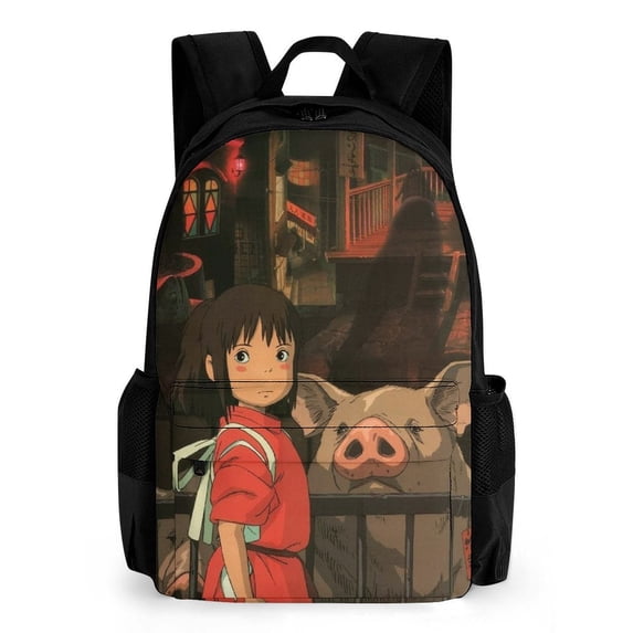 Spirited Away Backpacks Bookbag Casual Daypack Backpacks for Travel Work Camping Office