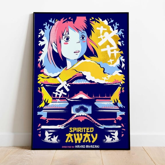 Spirited Away Poster | Haku Wall Art Unframed Size 24''x36'' GooGate