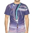 thumbnail image 1 of Spirited Away Shirt 3d Printed T Shirt Crewneck Short Sleeve Top Tees For Mens, 1 of 6