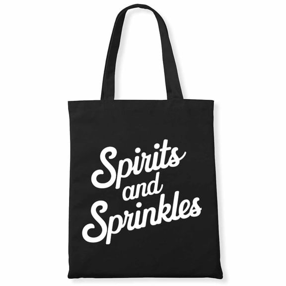 Spirits and Sprinkles Witch Cauldron Creepy Halloween Costume Canvas Bag 2Pcs