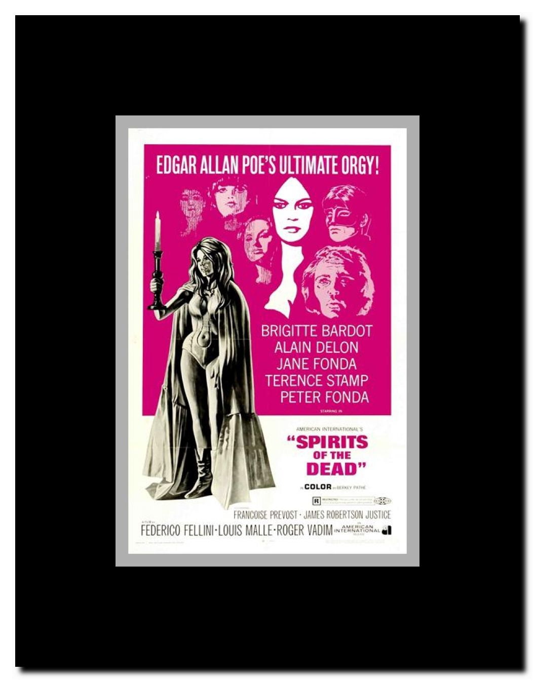 Spirits of the Dead Framed Movie Poster