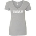 thumbnail image 1 of Spiritual AF Womens V-Neck Tee, 1 of 1