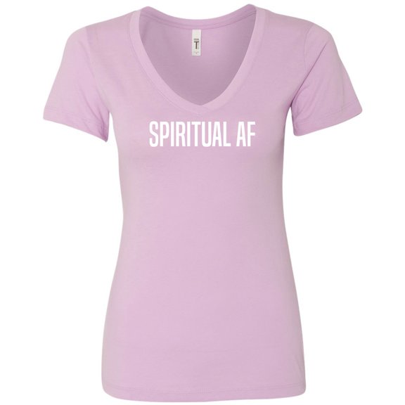 Spiritual AF Womens V-Neck Tee