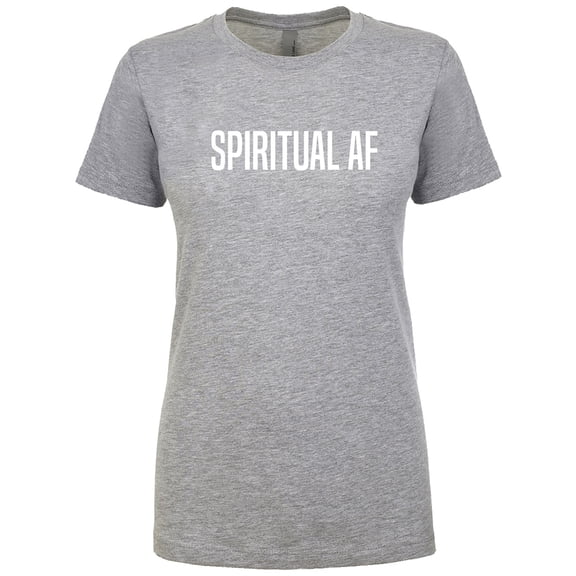 Spiritual AF Womens crewneck tee
