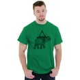 thumbnail image 1 of Spiritual Animal Elephant Triangle Men's Graphic T Shirt Tees Brisco Brands L, 1 of 6