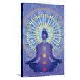thumbnail image 1 of Spiritual - Chakras Canvas Wall Poster, 14.725" x 22.375", 1 of 4