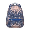 thumbnail image 1 of Spiritual Cosmic Night Student Backpack Waterproof Scratch-Resistant School Bag with Gothic Astrology and Starry Print, Adjustable Straps, Comfortable for Daily Commuting, 1 of 6