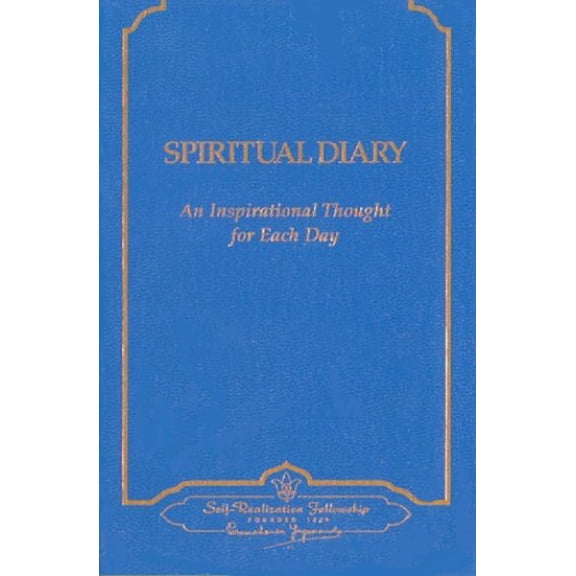 Pre-Owned Spiritual Diary (English, Spanish, French, Italian, German, Japanese, Russian, Ukrainian, Chinese, Hindi, Tamil, Telugu, Kannada, Malayalam, Marathi,... (Paperback) 0876120214 9780876120217