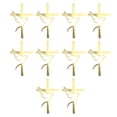 thumbnail image 1 of Spiritual Gold Crossed Cake Toppers Religious Cake Insert Ceremony Decoration, 1 of 8