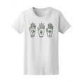 thumbnail image 1 of Spiritual Hands Hamsa Fatima T-Shirt Women -Image by Shutterstock, Female XX-Large, 1 of 2