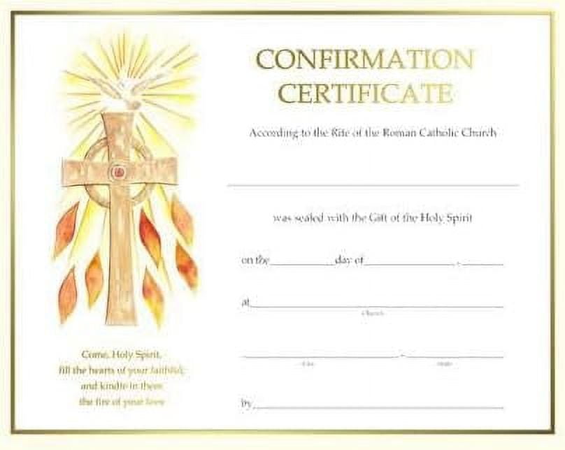 Spiritual Line Confirmation Certificates