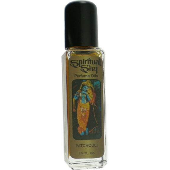 Spiritual Sky Patchouli Scented Perfume Oil [Pack of 2 - Brown - 1/4 oz.]
