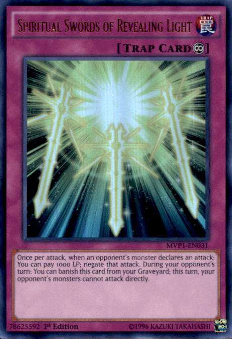 Spiritual Swords of Revealing Light MVP1-EN031 Yu-Gi-Oh - Walmart.com Spiritual Swords of Revealing Light MVP1-EN031 Yu-Gi-Oh - Walmart.com