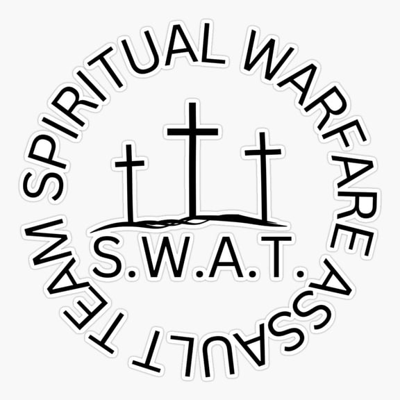 Spiritual Warfare Assault Team Sticker