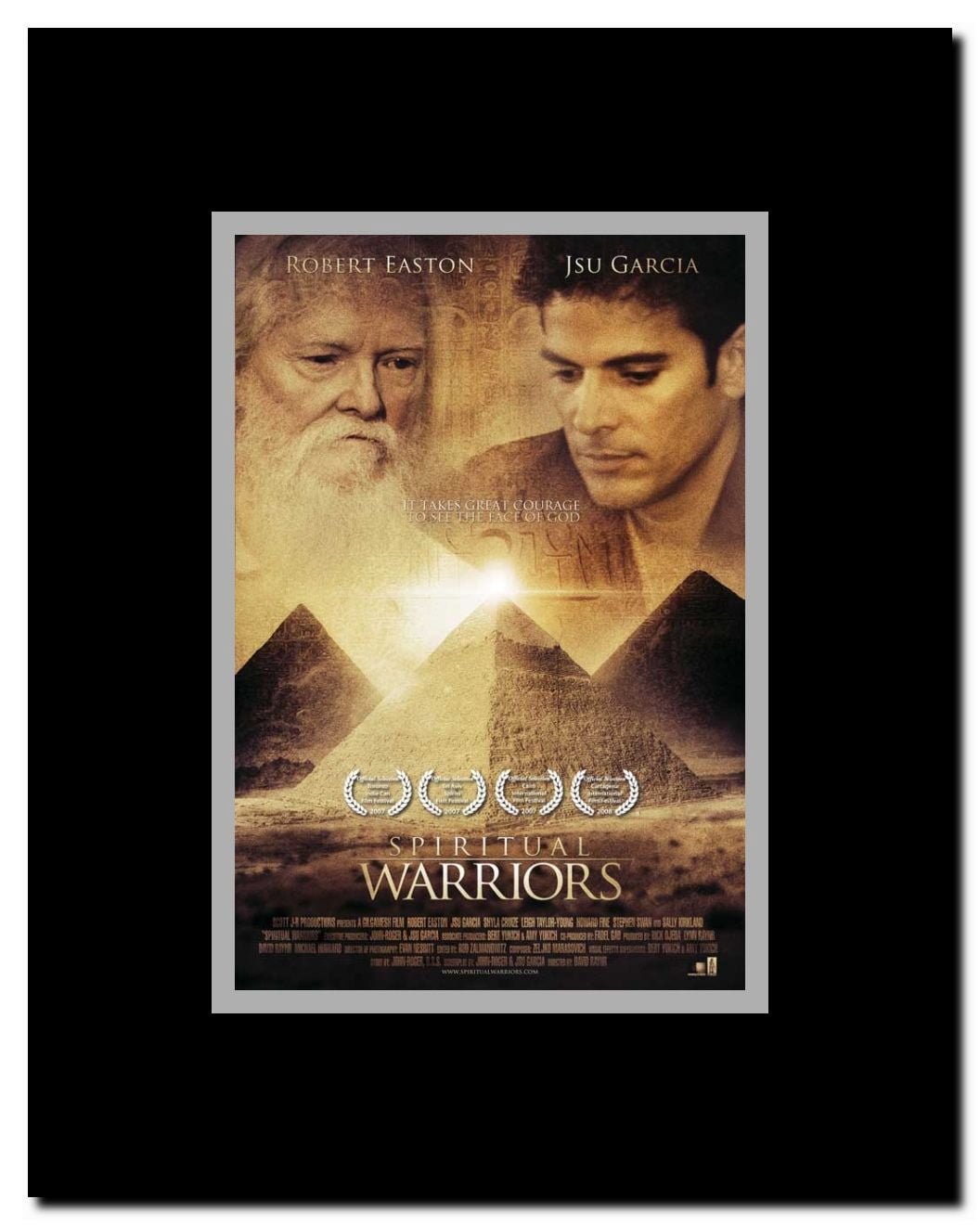 Spiritual Warriors Framed Movie Poster