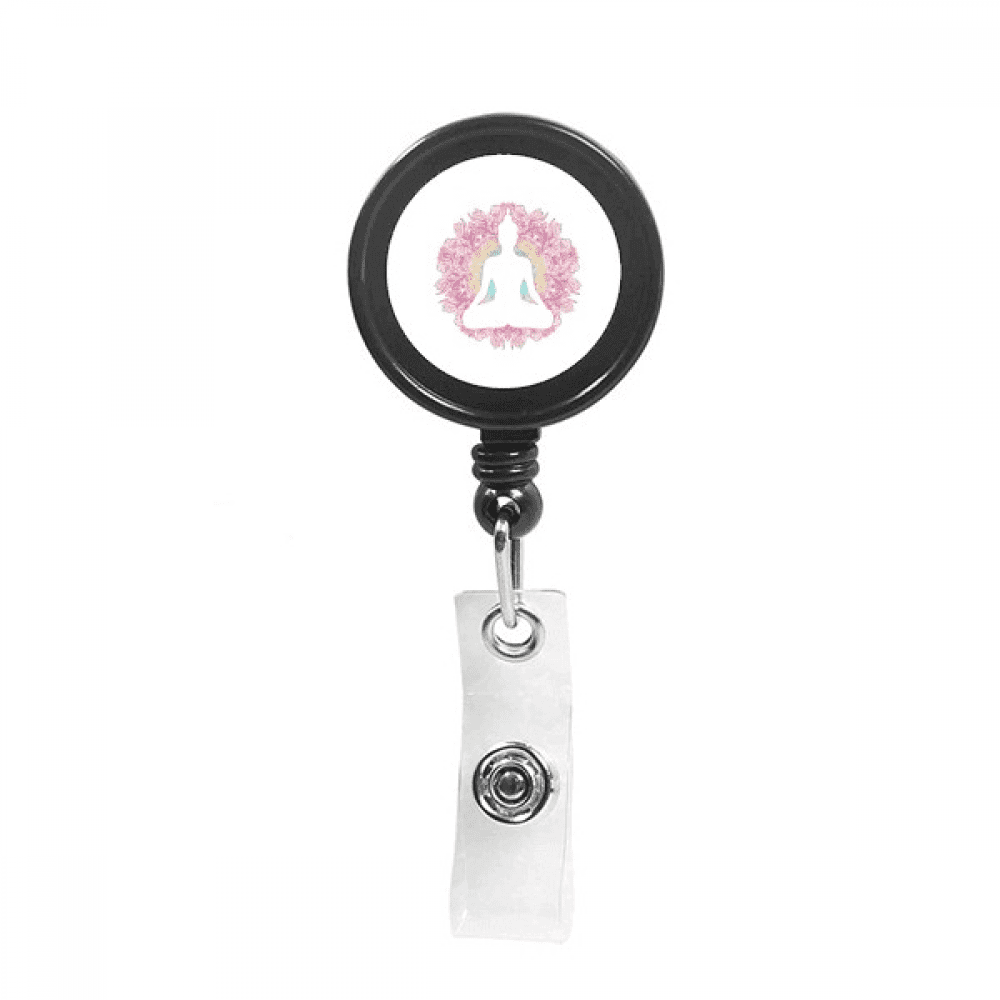 Spirituality Awakening Sublimation Devotion Retractable Keychain Badge Holder ID Badge