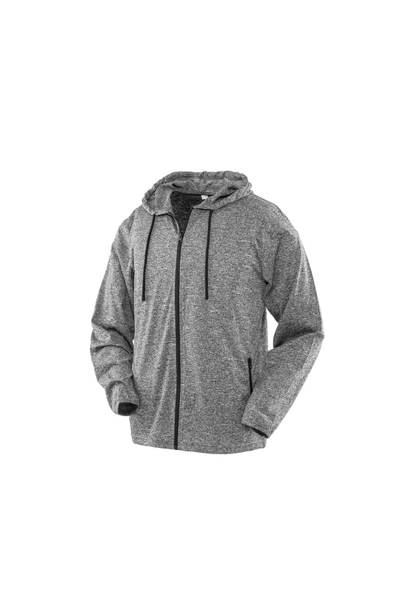 Mens Hooded T-Shirt Jacket