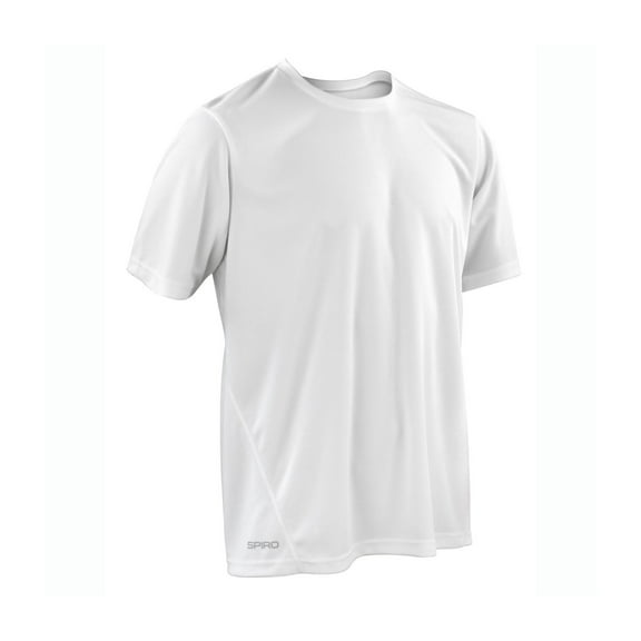 Spiro Mens Quick Dry Short-Sleeved T-Shirt