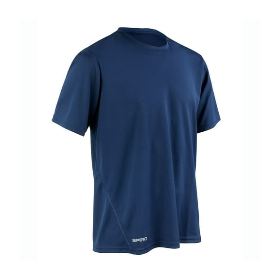 Spiro Mens Quick Dry Short-Sleeved T-Shirt