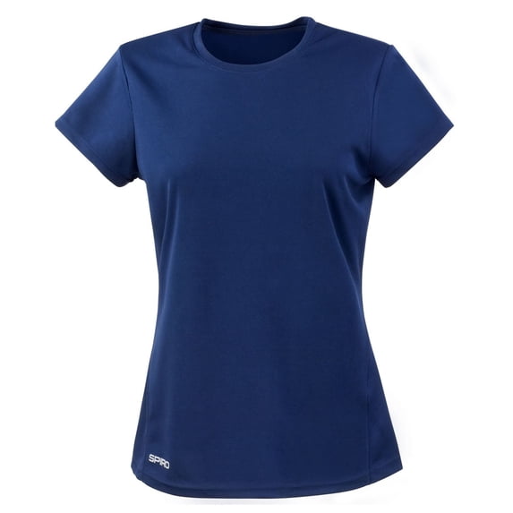 Spiro Womens Quick Dry Short-Sleeved T-Shirt
