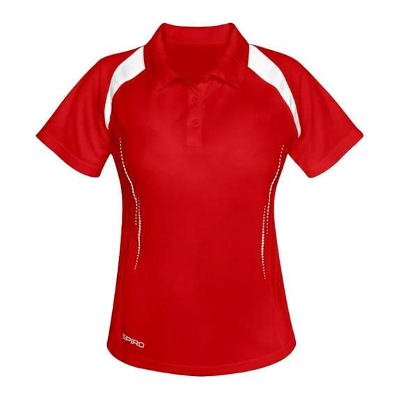 Spiro Womens Sports Team Spirit Performance Polo Shirt
