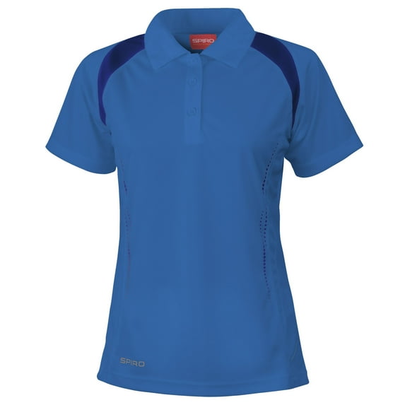 Spiro Womens Sports Team Spirit Performance Polo Shirt