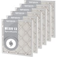 thumbnail image 1 of SpiroPure 10.5x21.75x1 MERV 13 Pleated Filter Air Filters - Made in USA (6 Pack), 1 of 1
