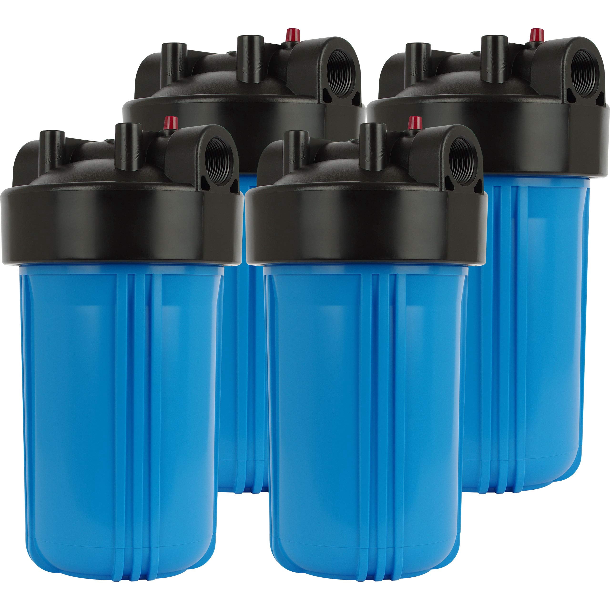 SpiroPure 10" Water Filter Housing 10x4.5 / 10 inch / 10" x 4.5" / 10 BB / 150469 (Case of 4)