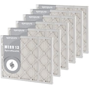 SpiroPure 27.75x33.75x1 MERV 13 Pleated Filter Air Filters - Made in USA 6 Pack