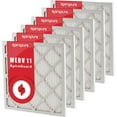 thumbnail image 1 of SpiroPure 9.5x9.5x1 MERV 11 Pleated Filter Air Filters - Made in USA (6 Pack), 1 of 1